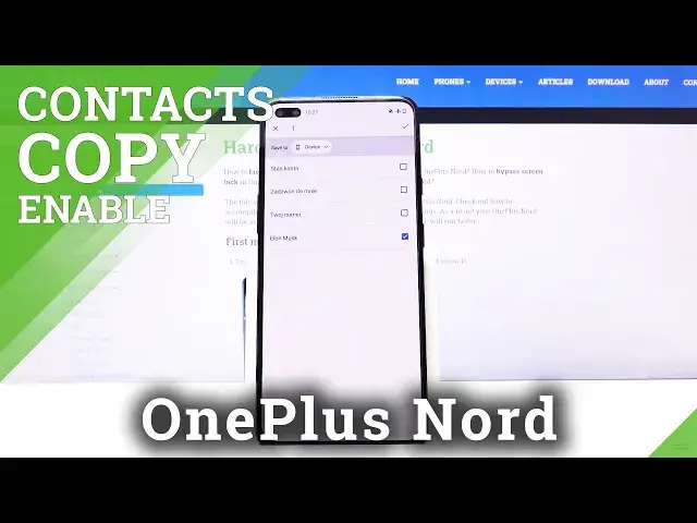 'Video thumbnail for How to Copy Contacts in OnePlus Nord – Transfer Numbers'
