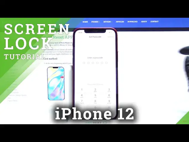 'Video thumbnail for How to Set Screen Lock on iPhone 12 – Change Screen Lock'
