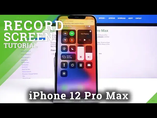 'Video thumbnail for How to Record Screen on iPhone 12 Pro Max – Catch Fleeting Content'