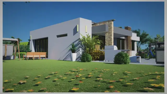 Video thumbnail for Modern contemporary house of three bedrooms
