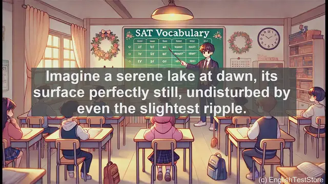 Video thumbnail for 5000 Must Know SAT Vocabulary - Quiescence: The Art of Stillness and Inactivity