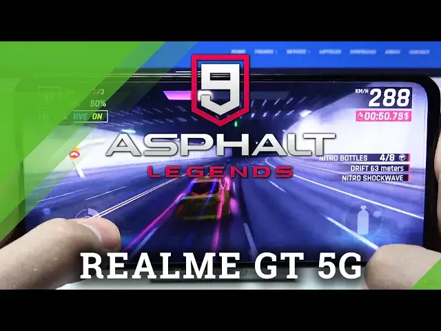 'Video thumbnail for Asphalt 9 Gaming Performance on REALME GT 5G - Gameplay / FPS / Crahes / Lags'