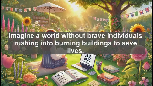 Video thumbnail for 1500 Must Know CEFR B2 Vocabulary - Firefighter: Exploring the Vocabulary of Heroism