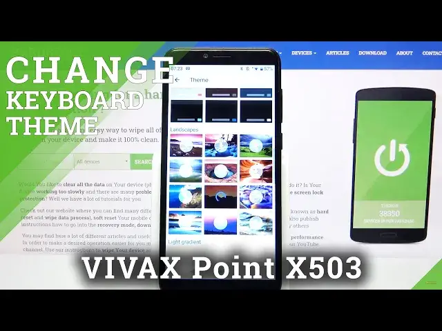 Video thumbnail for How to Change Keyboard Theme in Vivax Point X503 – Animated Keyboard
