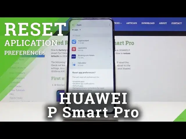 'Video thumbnail for How to Reset App Preferences in HUAWEI P Smart Pro – Restore Apps'