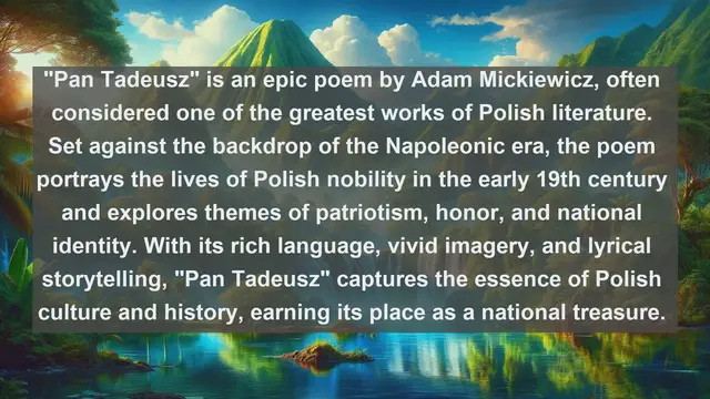 Video thumbnail for Unveiling Poland's Literary Gems: Top 10 Must-Read Works