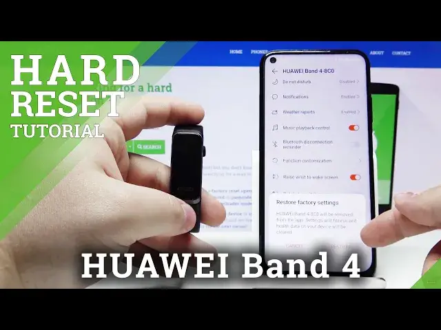 Video thumbnail for How to Factory Reset HUAWEI Band 4