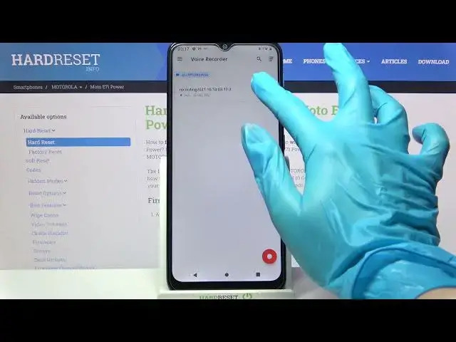 'Video thumbnail for MOTOROLA Moto E7i Power and Voice Recorder App – Record Sound'