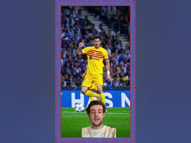 Video thumbnail for LEWANDOWSKI QUIERE JUGAR EN EL NUEVO CAMP NOU