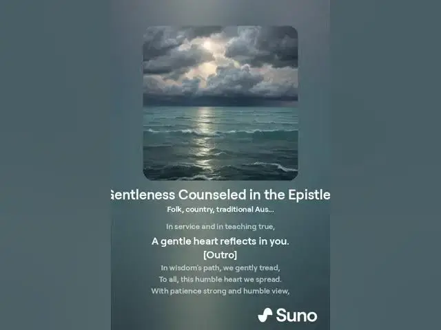 Video thumbnail for Gentleness Counseled in the Epistles