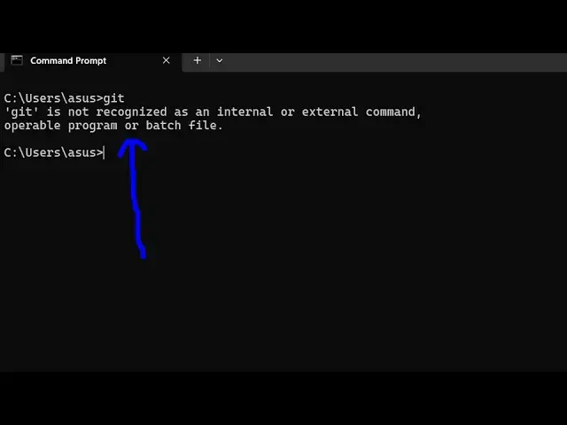 Video thumbnail for How to fix git bash is not recognized as an internal and external Command Error in Terminal