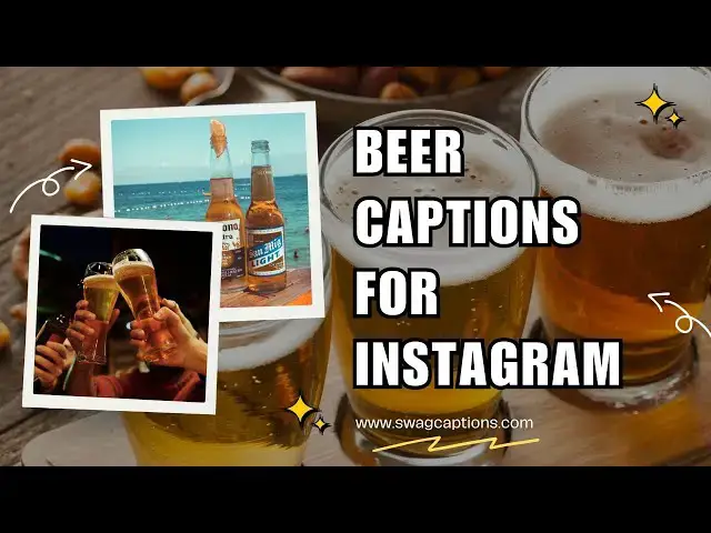 Video thumbnail for Beer Captions for Instagram