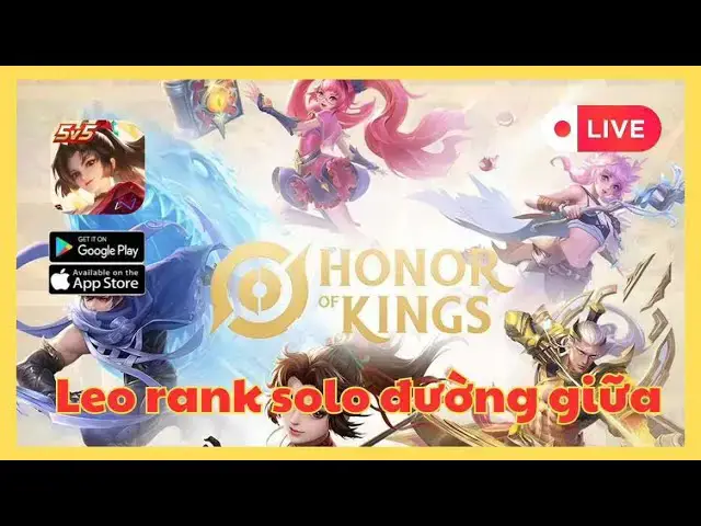 Video thumbnail for Thử Sức Lại Với Mid Lane Sau Thời Gian Nghỉ Game | Honor of Kings Live