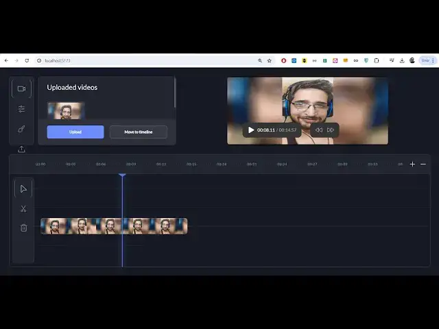 Video thumbnail for Build a React.js FFMPEG WASM Canva Clone Timeline Video Editor in Browser Using TypeScript