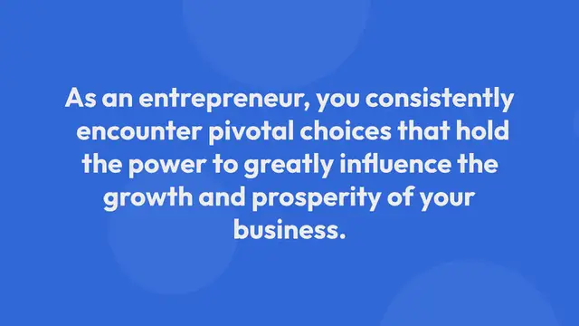 Video thumbnail for Top 5 Ways To Make Better Business Decisions