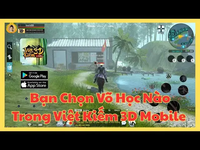 Video thumbnail for Việt Kiếm 3D Mobile Alpha Test | Trải Nghiệm 6 Phái Võ Học Chuẩn Việt | Game MMORPG Đồ Họa Đẹp 2025