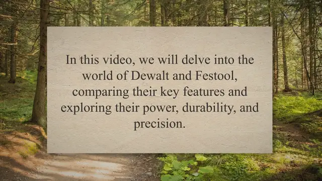 Video thumbnail for Dewalt VS Festool Miter Saw, Is Festool better than Dewalt?