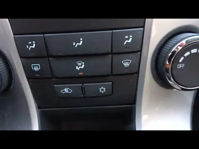 Video thumbnail for How to Enable or Disable Interior Airflow Circulation in Chevrolet Cruze (2008 - 2016)
