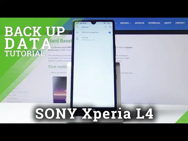 Video thumbnail for How to Backup Data in SONY Xperia L4 – Google Backup