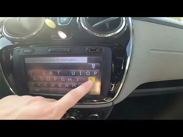 Video thumbnail for How to Set Destination in Map in Dacia Lodgy ( 2012 – now ) - Start Route in Navigation