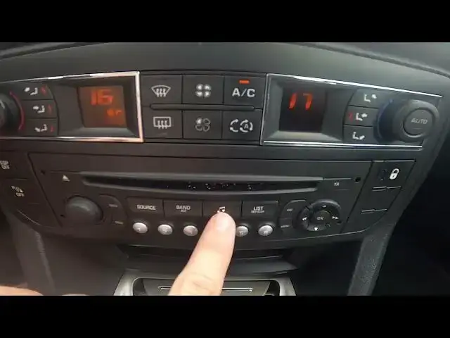 Video thumbnail for How to Turn Loudness Function On or Off in Citroen C5 III (2007–2017) |  Enable or Disable Loudness