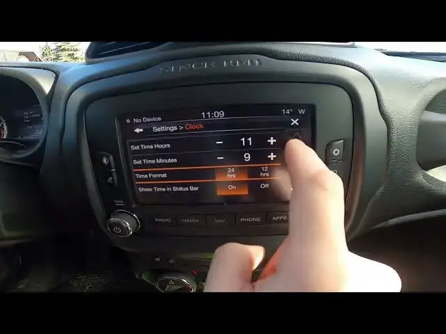 'Video thumbnail for How to Manually Change Date and Time in Jeep Renegade ( 2014 - now ) Manage Time Settings'