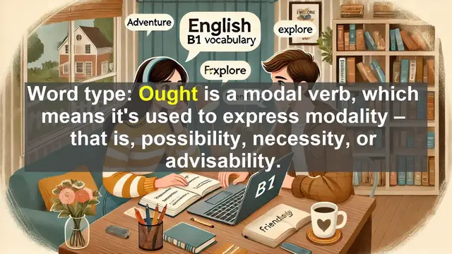 Video thumbnail for 2500 Must Know CEFR B1 Vocabulary - Understanding 'Ought': The Verb of Moral Obligation
