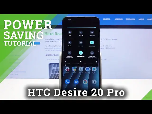 Video thumbnail for How to Turn On Power Saving Mode in HTC Desire 20 Pro – Extend Battery Life