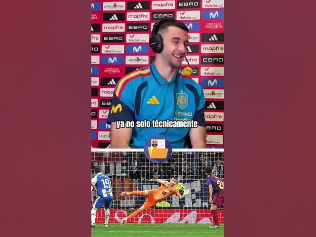 Video thumbnail for Joan García tiene claro cuál ha sido su mejor parada… y qué mejor frente al Espanyol 😉