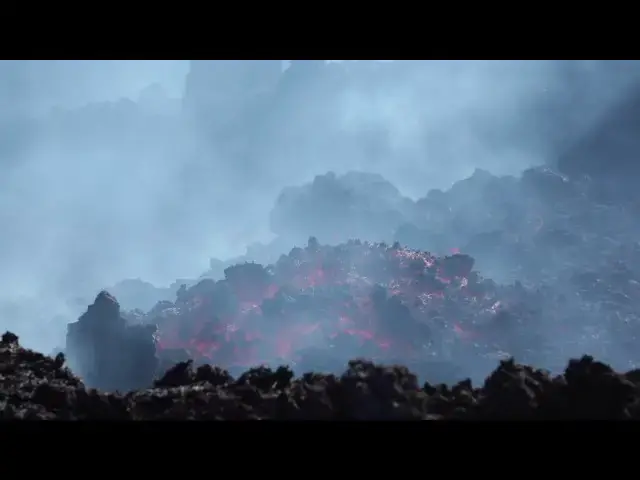 'Video thumbnail for Etna volcano lava flow March 2017'