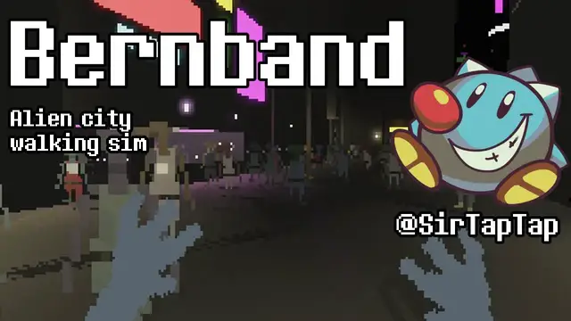 Video thumbnail for Let's Play Bernband: Explore an alien pixel city