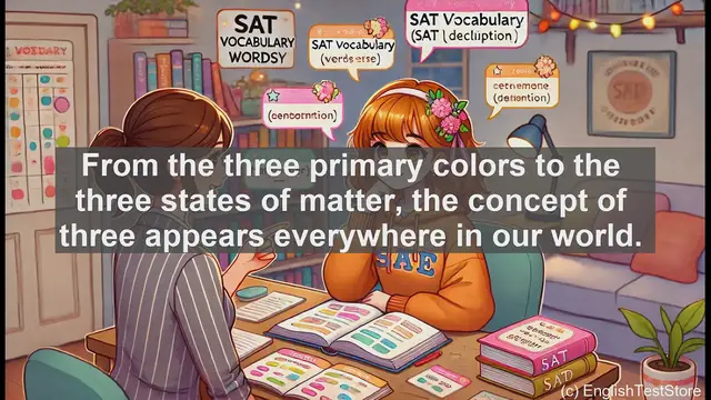 Video thumbnail for 5000 Must Know SAT Vocabulary - Triad: The Power of Three in Language and Life