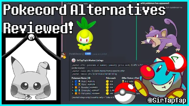 Video thumbnail for Pokecord Alternatives Reviewed! PokeTwo, PokeRealm, Pokemeow, MewBot, Who Wins?