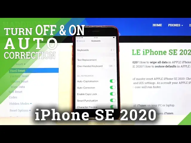 Video thumbnail for How to Enter Auto Correction Options in iPhone SE 2020 – Auto Correct Text