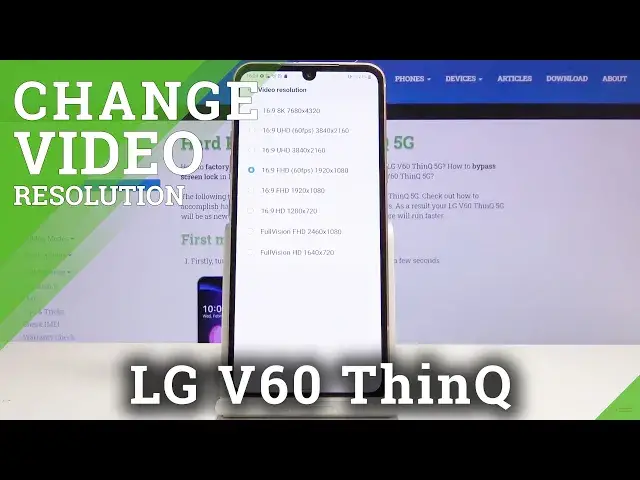 Video thumbnail for How to Adjust Video Resolution in LG V60 ThinQ 5G – Set Up Video Quality