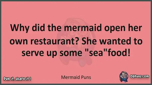 Video thumbnail for Mermaid - Jokes, Puns, Wordplays, and Laughter
