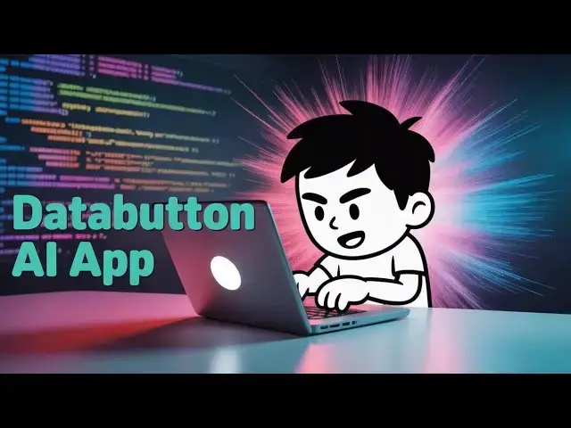Video thumbnail for I Built & Deployed a Full Stack App with Databutton AI | Better than Claude, Cursor & Gemini??