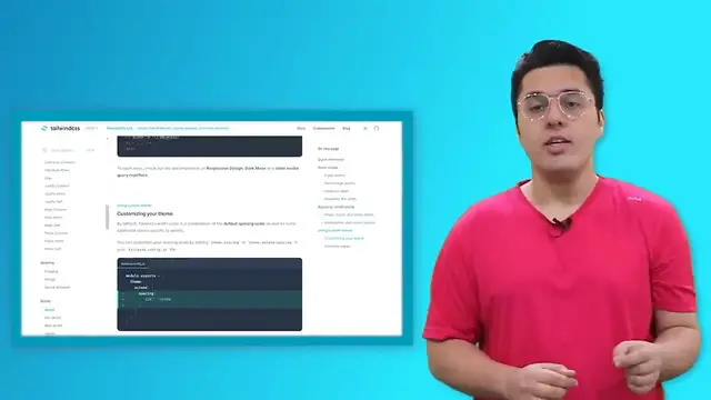 Video thumbnail for Fonts & Sizing _ Tailwind Tutorial #4