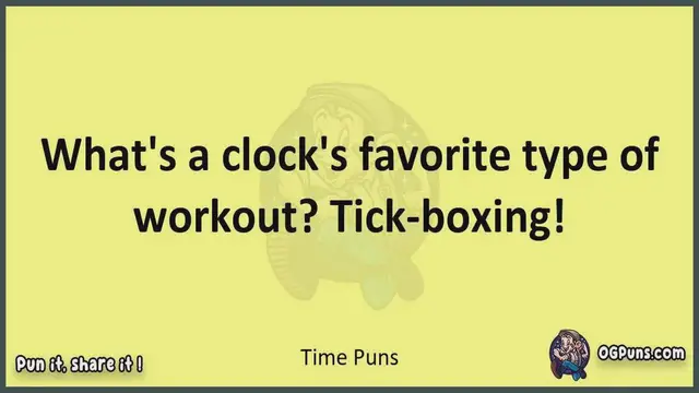 Video thumbnail for Time - Jokes, Puns, Wordplays, and Laughter