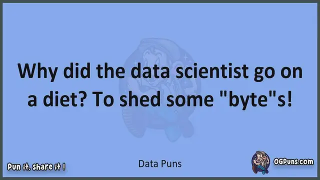 Video thumbnail for Data - Jokes, Puns, Wordplays, and Laughter