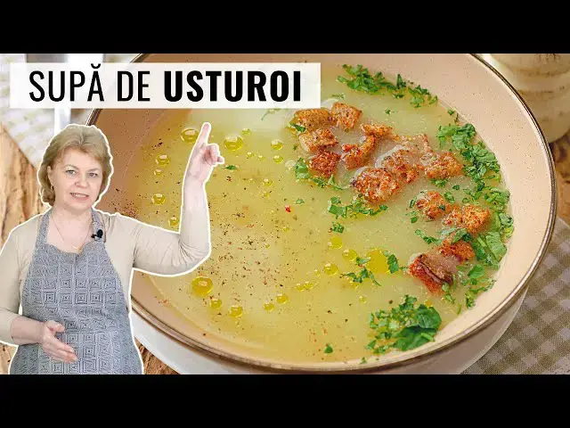 Video thumbnail for 🧄🥣🧄 Nu are deloc aromă de mujdei! 😀 SUPĂ CREMĂ DE USTUROI - rețeta de post, simplă și ieftină
