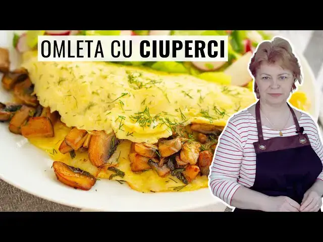 Video thumbnail for 🍳 OMLETĂ cu CIUPERCI și CAȘCAVAL - Învață cum să o faci pas cu pas!