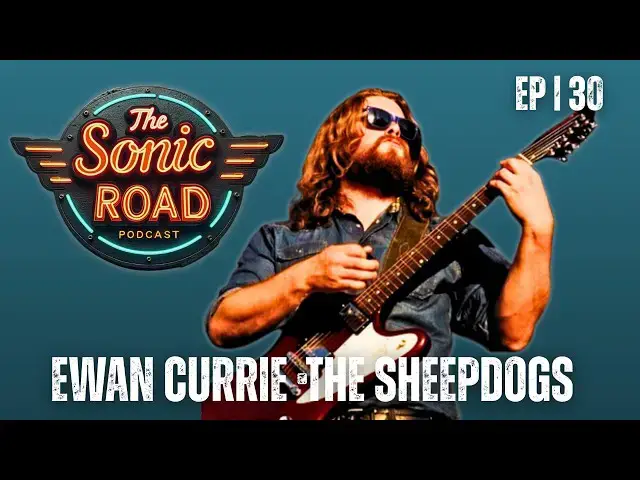 Video thumbnail for Ewan Currie (The Sheepdogs): Keep Out of the Storm, Live Recording, and Guitar Harmonies