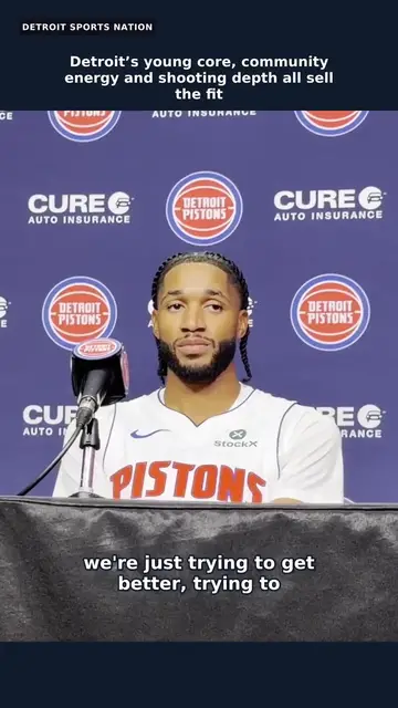 Video thumbnail for Detroit’s young core, community energy and shooting depth all sell the fit