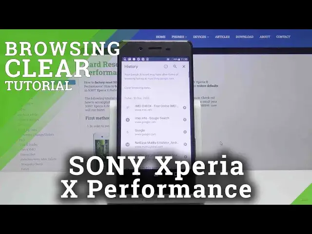 Video thumbnail for How to Clear Browsing Data in SONY Xperia X Performance – Erase Browser History