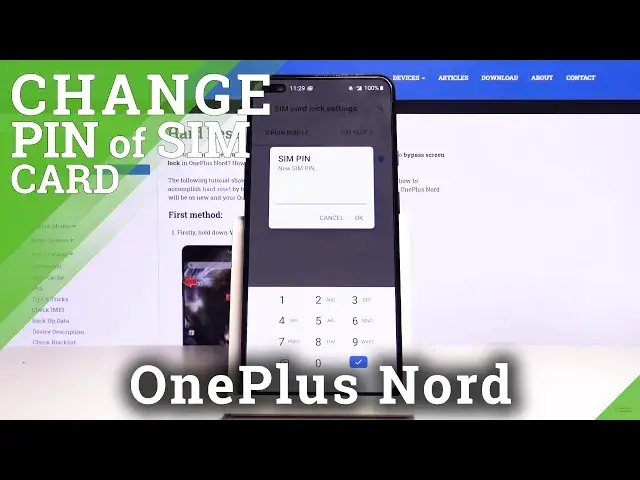 'Video thumbnail for How to Change SIM PIN in OnePlus Nord – Find SIM Security Settings'