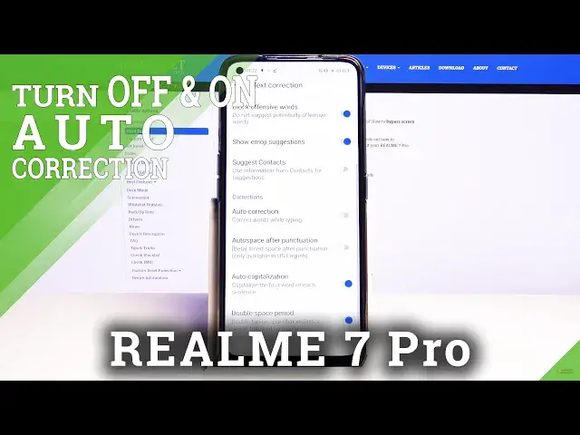 Video thumbnail for How to Manage Autocorrection in REALME 7 Pro – Find Autocorrection Options