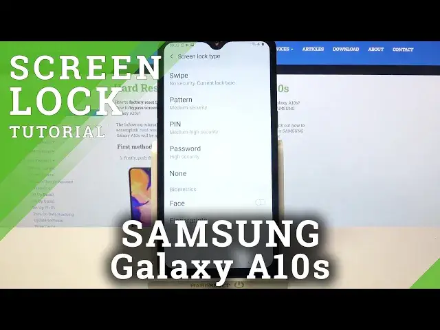 'Video thumbnail for How to Add Screen Lock in SAMSUNG Galaxy A10s – Set Pattern / Password'