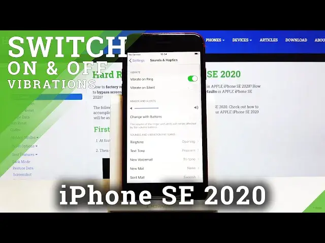 'Video thumbnail for How to Change Vibrations in iPhone SE 2020  - Vibrate on Silent'