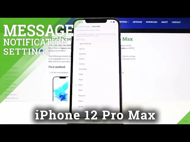 'Video thumbnail for How to Change New Mail Sound on iPhone 12 Pro Max – Sound Email Notifications'